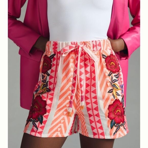 Farm Rio XS Color:
CITRIC FLORA Farm Rio Printed Drawstring Shorts - Picture 4 of 7